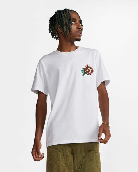 Men's Converse Pomegranate Graphic T-Shirts White | AU E1594G